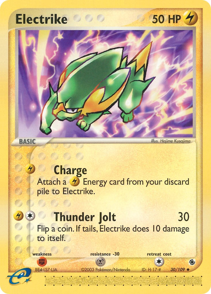 Electrike (30/109) [EX: Ruby & Sapphire] | Exor Games Summserside