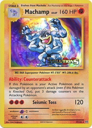 Machamp (59/108) (XY Evolutions Prerelease) [XY: Black Star Promos] | Exor Games Summserside