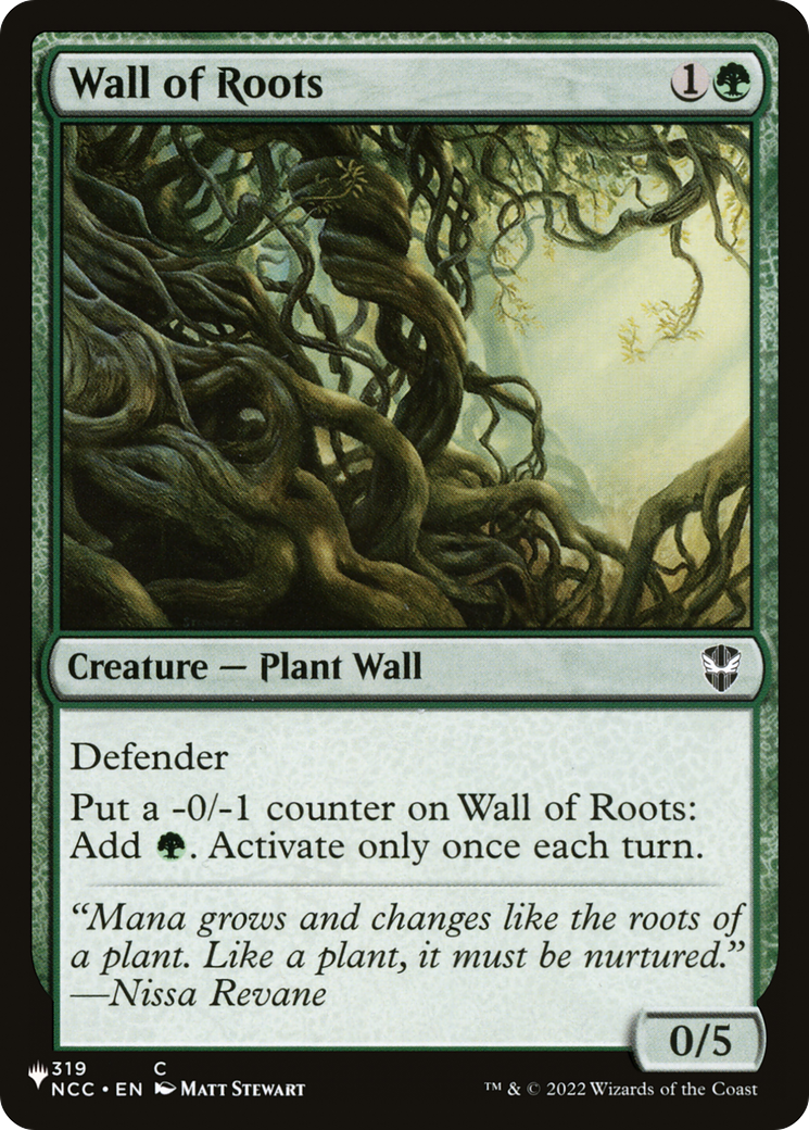 Wall of Roots [The List Reprints] | Exor Games Summserside