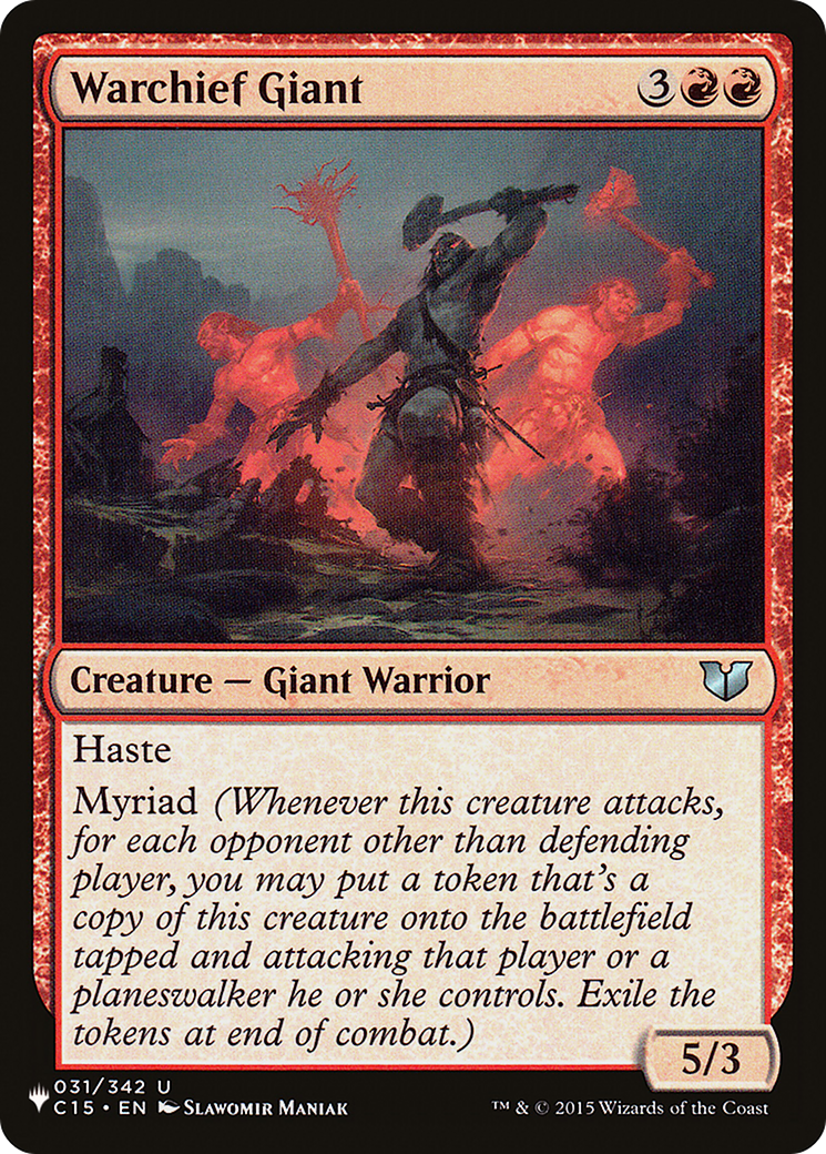 Warchief Giant [The List] | Exor Games Summserside