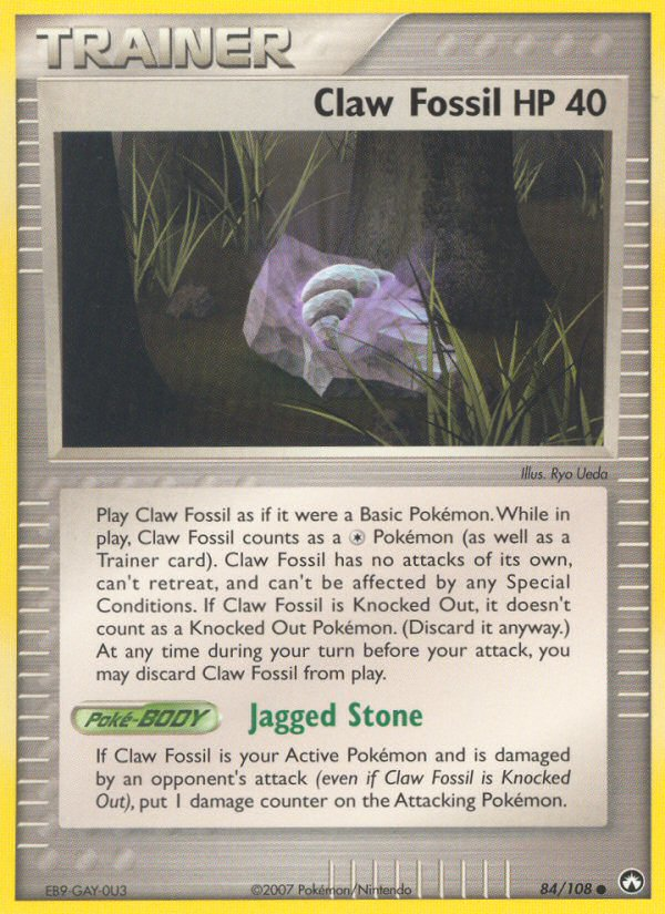 Claw Fossil (84/108) [EX: Power Keepers] | Exor Games Summserside