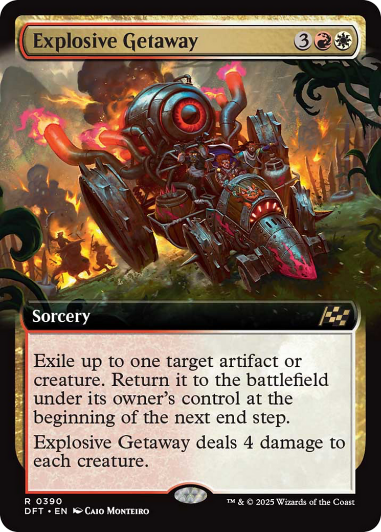 Explosive Getaway (Extended Art) [Aetherdrift] | Exor Games Summserside