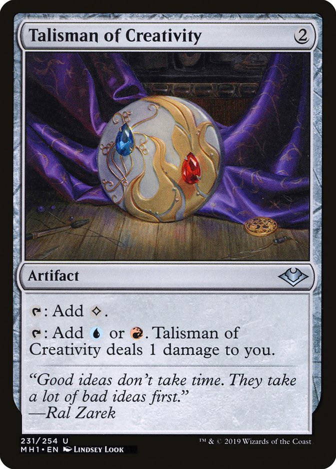 Talisman of Creativity [Modern Horizons] | Exor Games Summserside