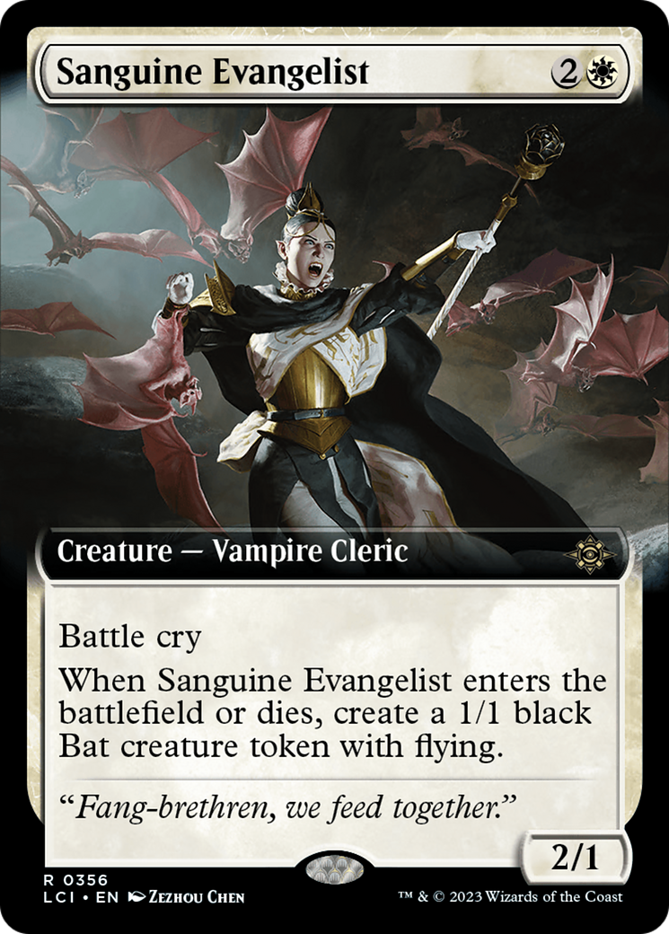 Sanguine Evangelist (Extended Art) [The Lost Caverns of Ixalan] | Exor Games Summserside