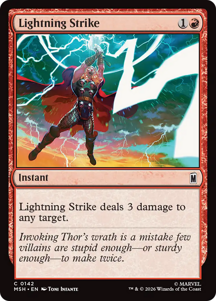 Lightning Strike [Marvel Super Heroes] | Exor Games Summserside