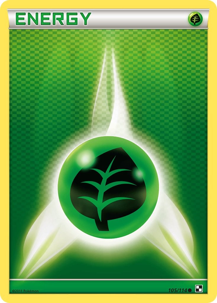 Grass Energy (105/114) [Black & White: Base Set] | Exor Games Summserside