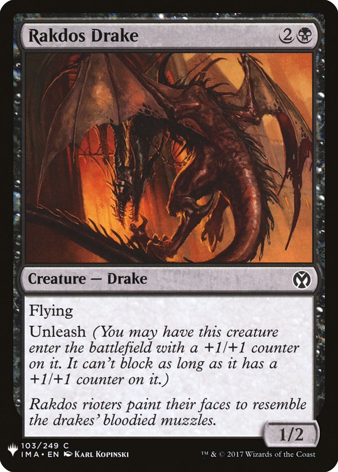 Rakdos Drake [Mystery Booster] | Exor Games Summserside