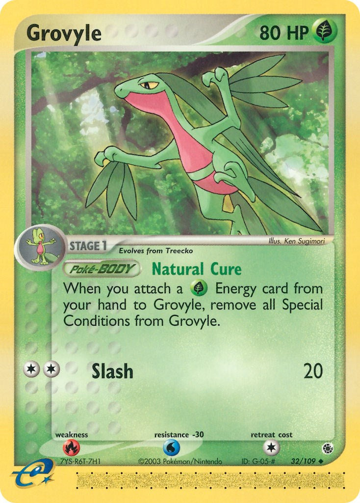 Grovyle (32/109) [EX: Ruby & Sapphire] | Exor Games Summserside