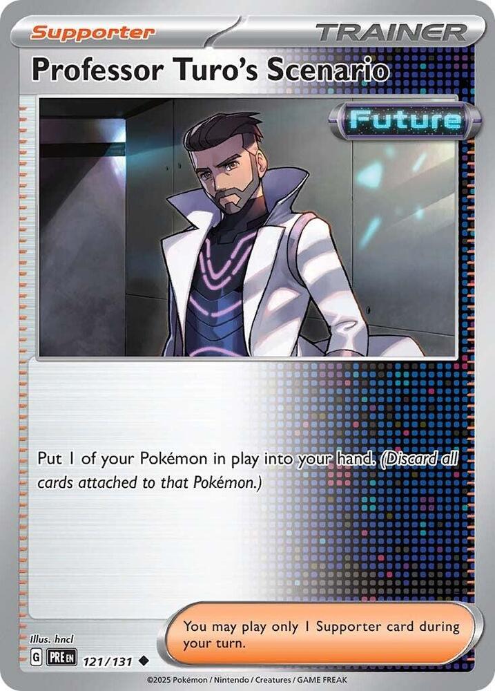 Professor Turo's Scenario (121/131) [Scarlet & Violet: Prismatic Evolutions] | Exor Games Summserside