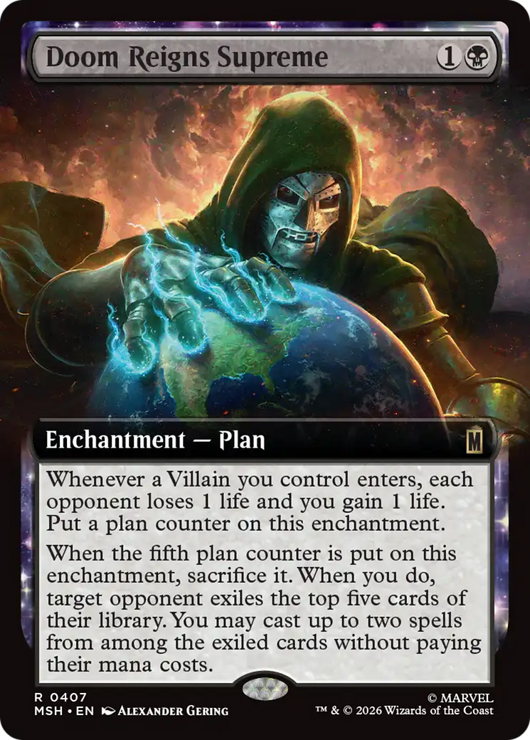 Doom Reigns Supreme (Extended Art) [Marvel Super Heroes] | Exor Games Summserside