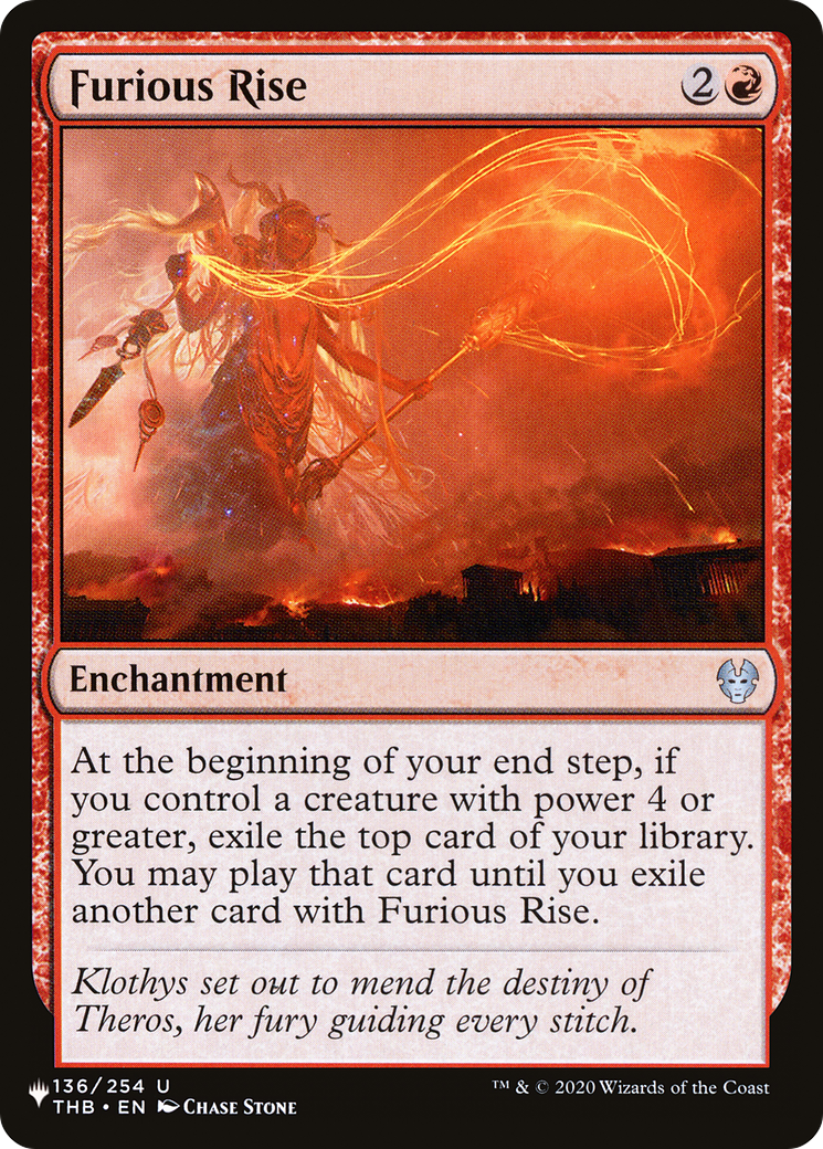 Furious Rise [The List] | Exor Games Summserside