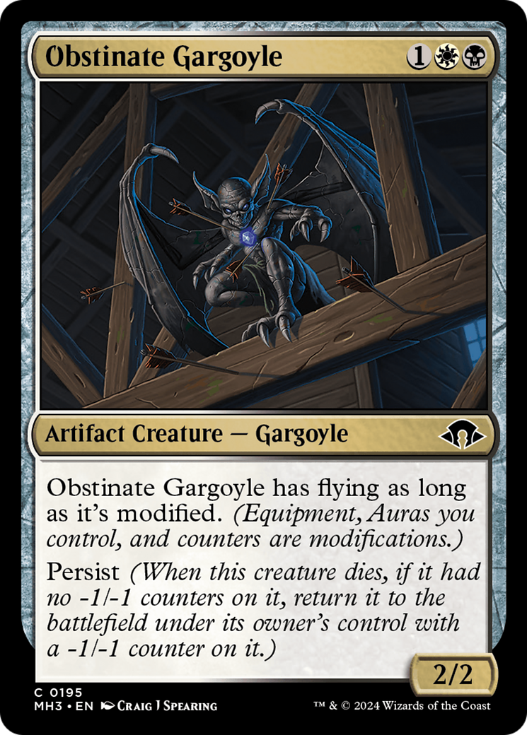 Obstinate Gargoyle [Modern Horizons 3] | Exor Games Summserside