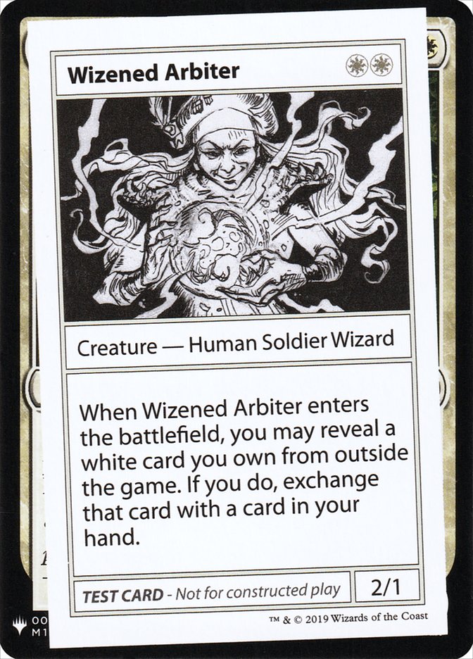 Wizened Arbiter [Mystery Booster Playtest Cards] | Exor Games Summserside