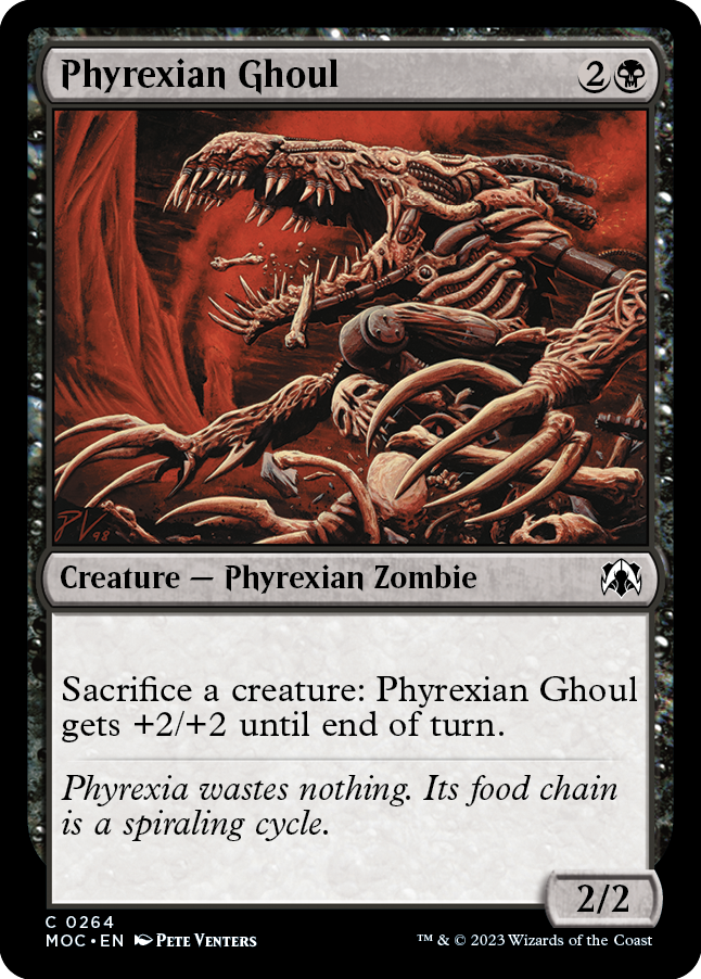 Phyrexian Ghoul [March of the Machine Commander] | Exor Games Summserside