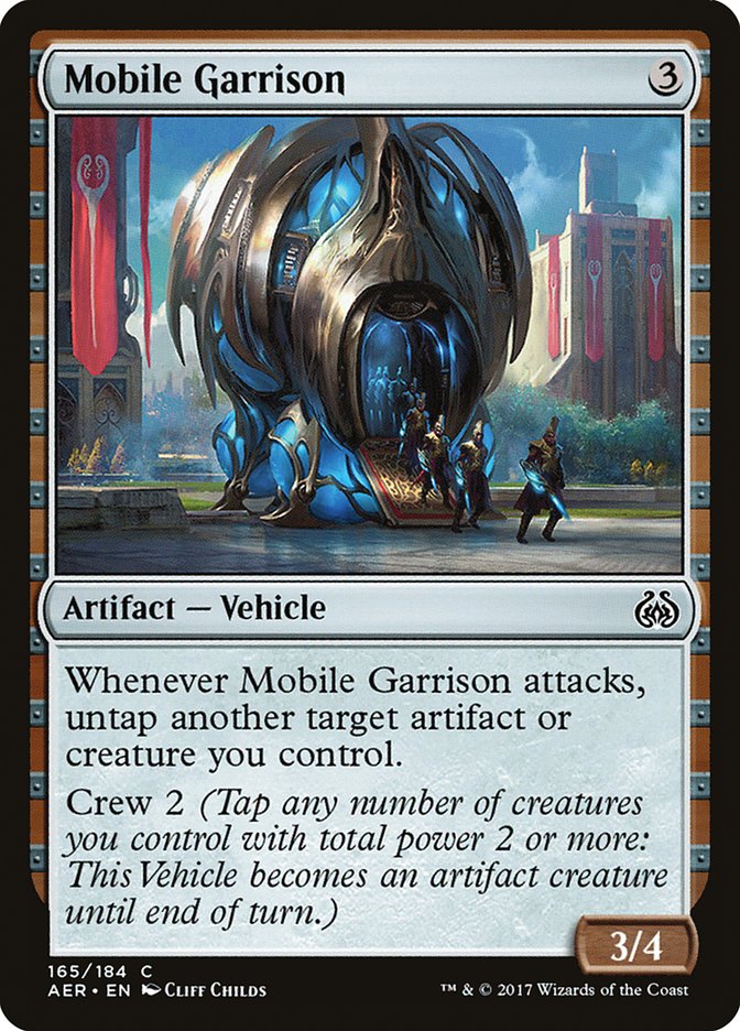 Mobile Garrison [Aether Revolt] | Exor Games Summserside