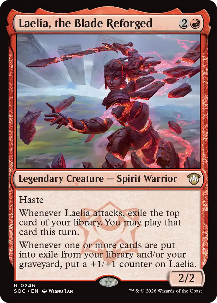 Laelia, the Blade Reforged [Secrets of Strixhaven Commander] | Exor Games Summserside