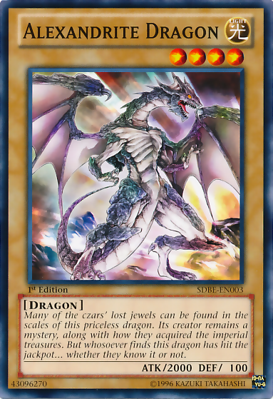 Alexandrite Dragon [SDBE-EN003] Common | Exor Games Summserside