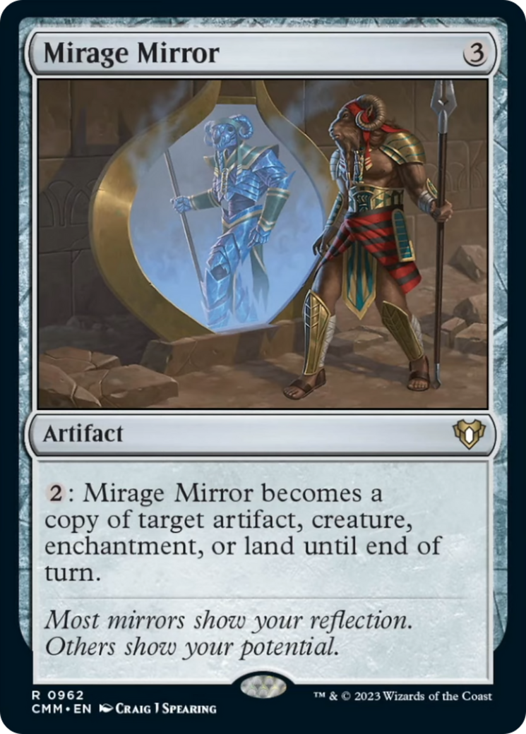 Mirage Mirror [Commander Masters] | Exor Games Summserside