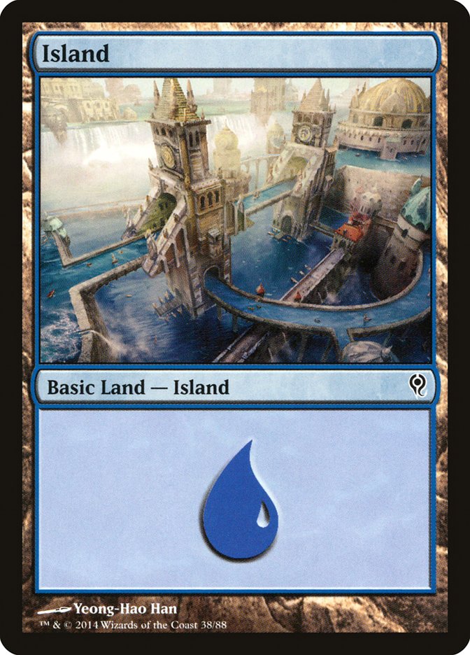 Island (38) [Duel Decks: Jace vs. Vraska] | Exor Games Summserside