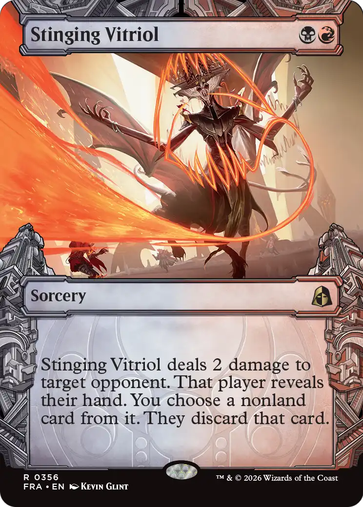 Stinging Vitriol (Showcase) [Reality Fracture] | Exor Games Summserside