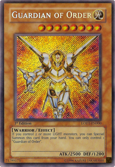 Guardian of Order [LODT-EN000] Secret Rare | Exor Games Summserside