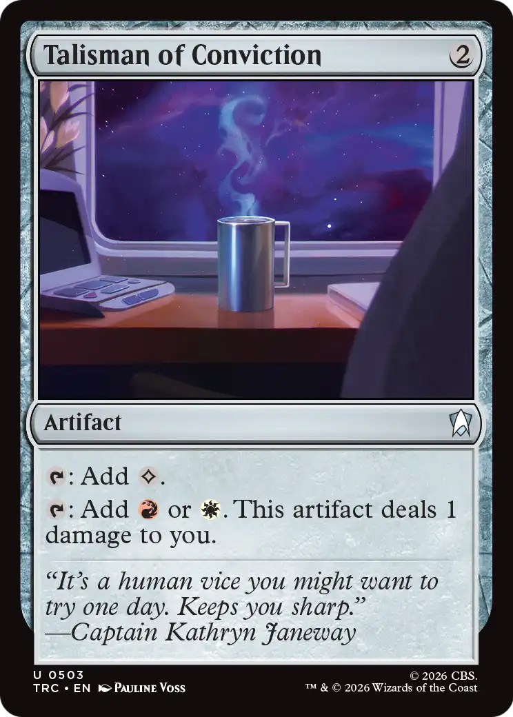 Talisman of Conviction (Surge Foil) [Star Trek Commander] | Exor Games Summserside