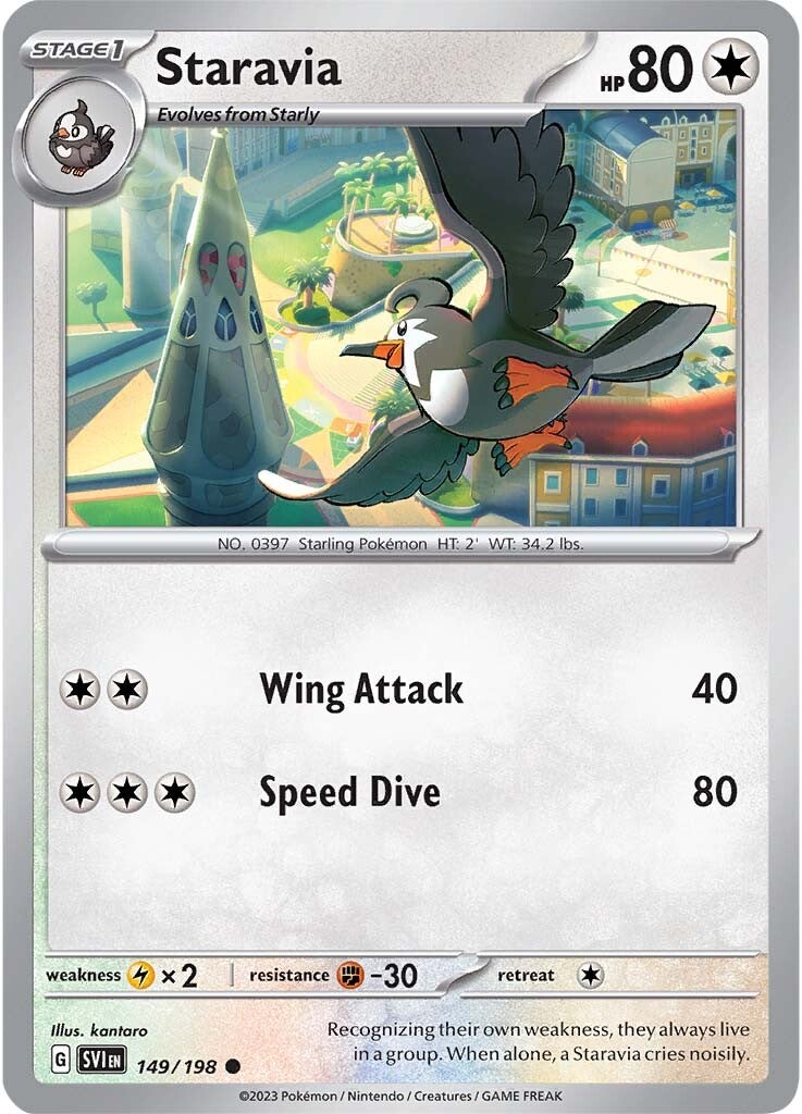 Staravia (149/198) [Scarlet & Violet: Base Set] | Exor Games Summserside