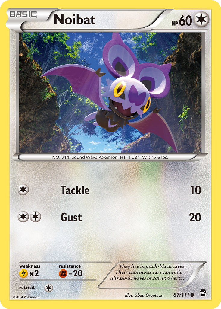 Noibat (87/111) [XY: Furious Fists] | Exor Games Summserside
