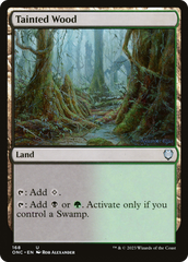 Tainted Wood [Phyrexia: All Will Be One Commander] | Exor Games Summserside