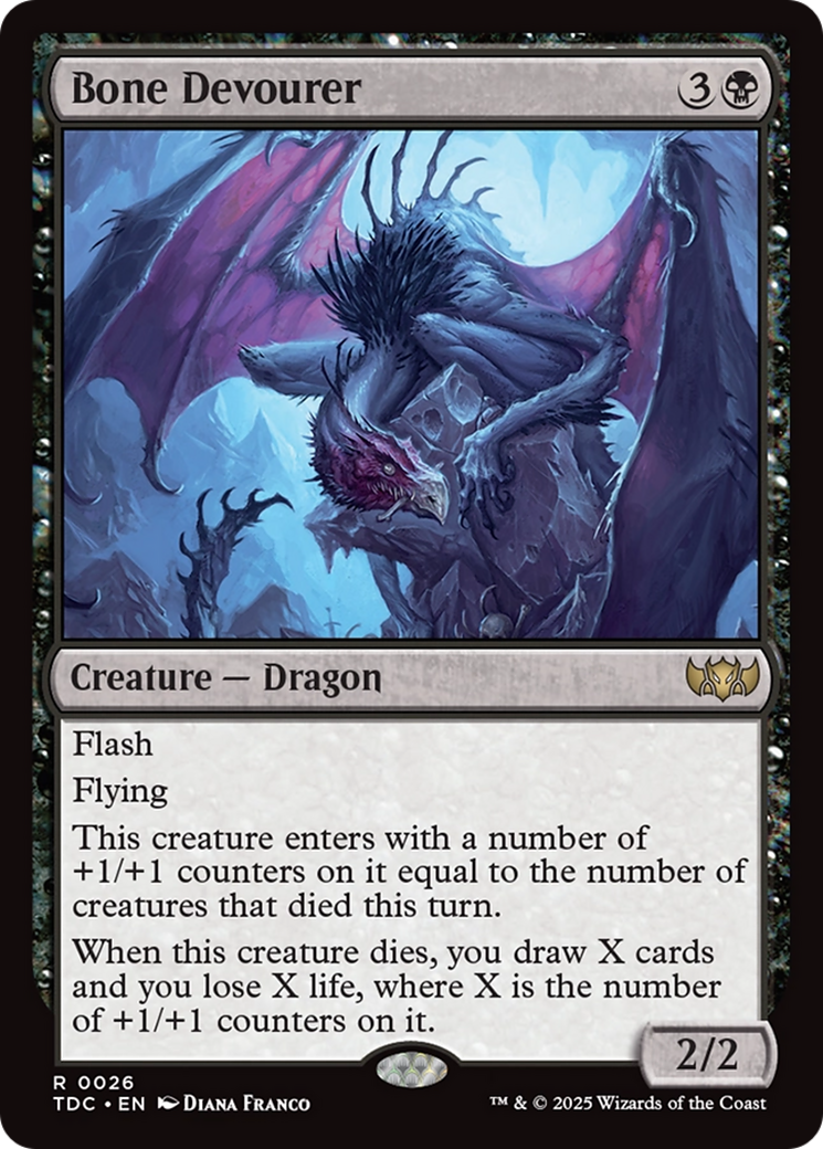 Bone Devourer [Tarkir: Dragonstorm Commander] | Exor Games Summserside