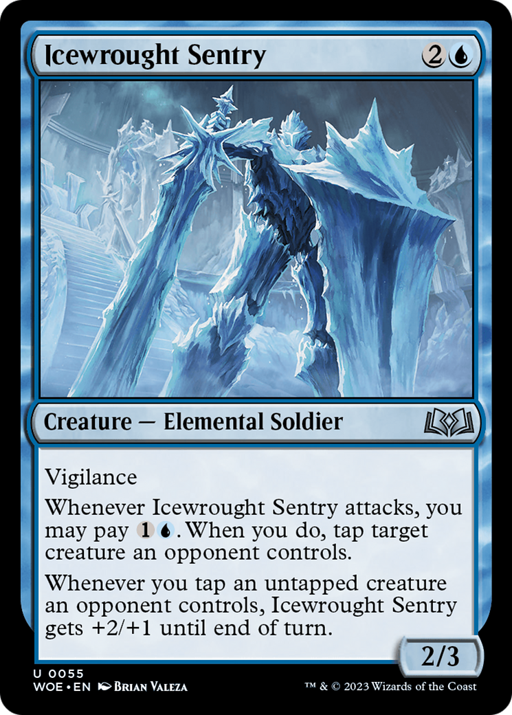 Icewrought Sentry [Wilds of Eldraine] | Exor Games Summserside