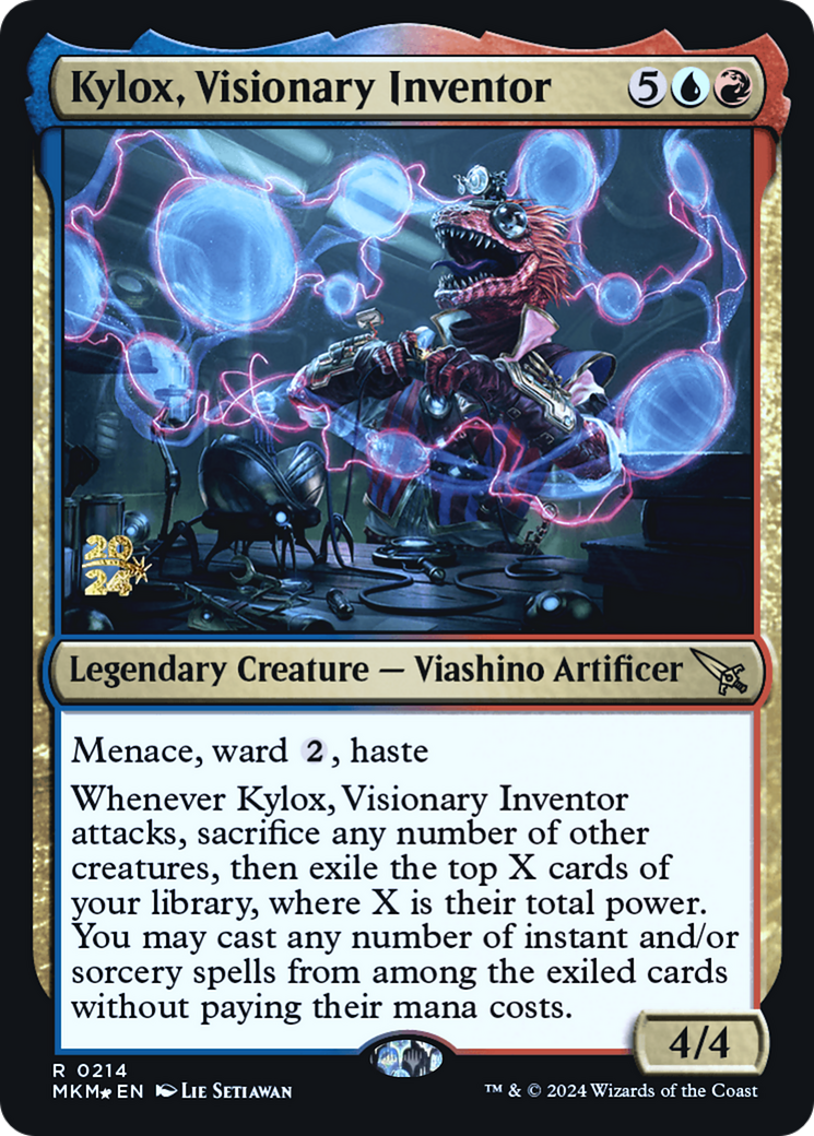 Kylox, Visionary Inventor [Murders at Karlov Manor Prerelease Promos] | Exor Games Summserside