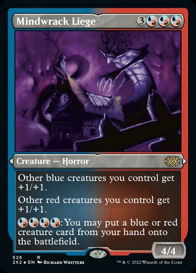 Mindwrack Liege (Foil Etched) [Double Masters 2022] | Exor Games Summserside