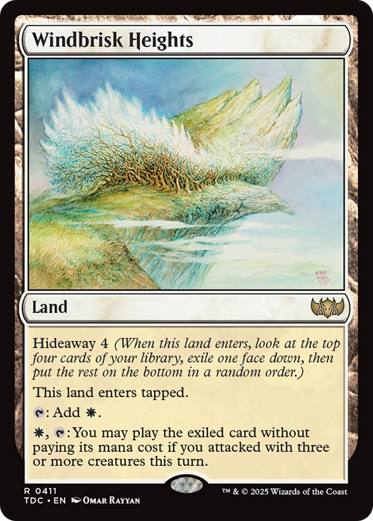 Windbrisk Heights [Tarkir: Dragonstorm Commander] | Exor Games Summserside