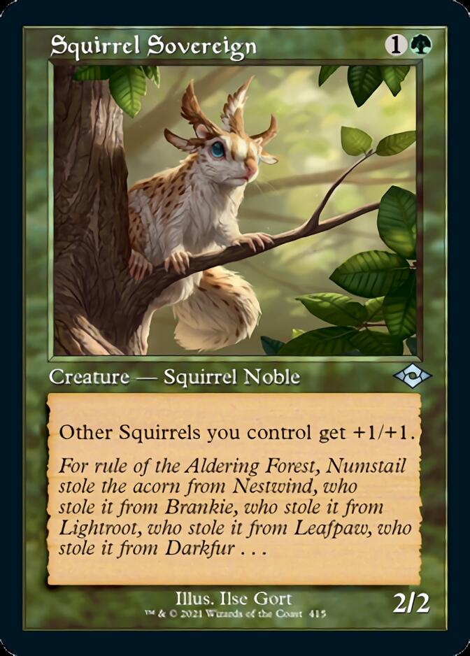 Squirrel Sovereign (Retro) [Modern Horizons 2] | Exor Games Summserside