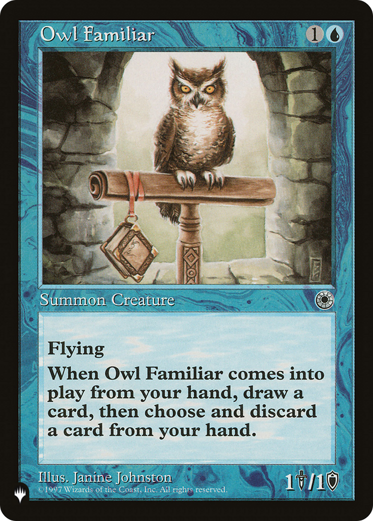 Owl Familiar [The List] | Exor Games Summserside