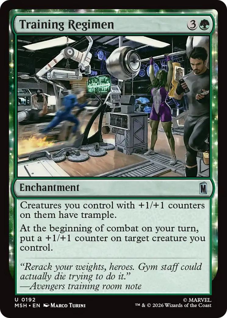 Training Regimen [Marvel Super Heroes] | Exor Games Summserside