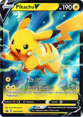 Pikachu V (SWSH063) [Sword & Shield: Black Star Promos] | Exor Games Summserside