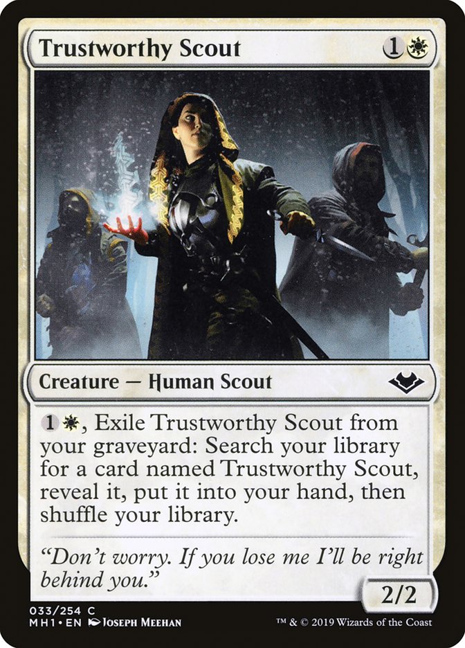 Trustworthy Scout [Modern Horizons] | Exor Games Summserside