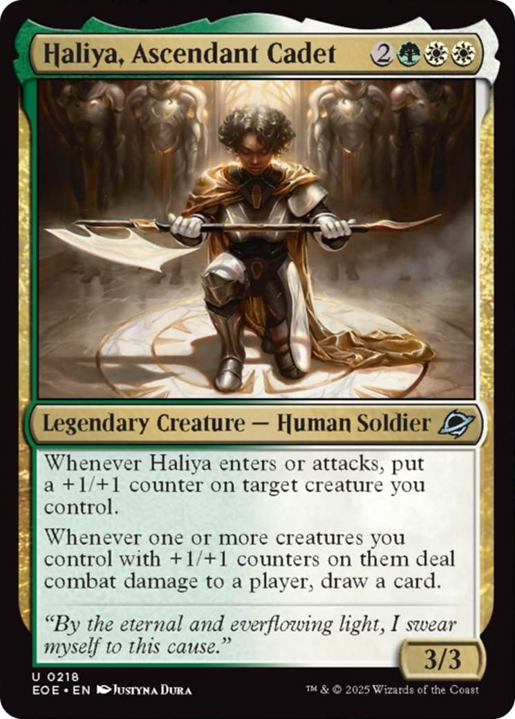 Haliya, Ascendant Cadet [Edge of Eternities] | Exor Games Summserside