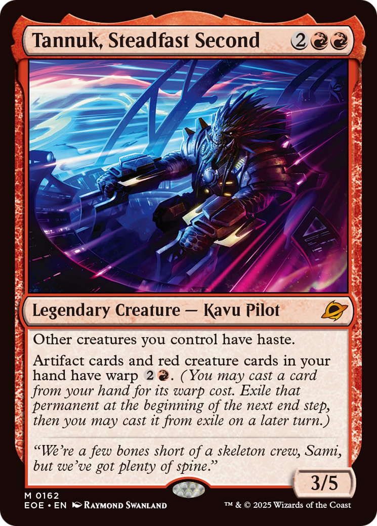 Tannuk, Steadfast Second [Edge of Eternities] | Exor Games Summserside