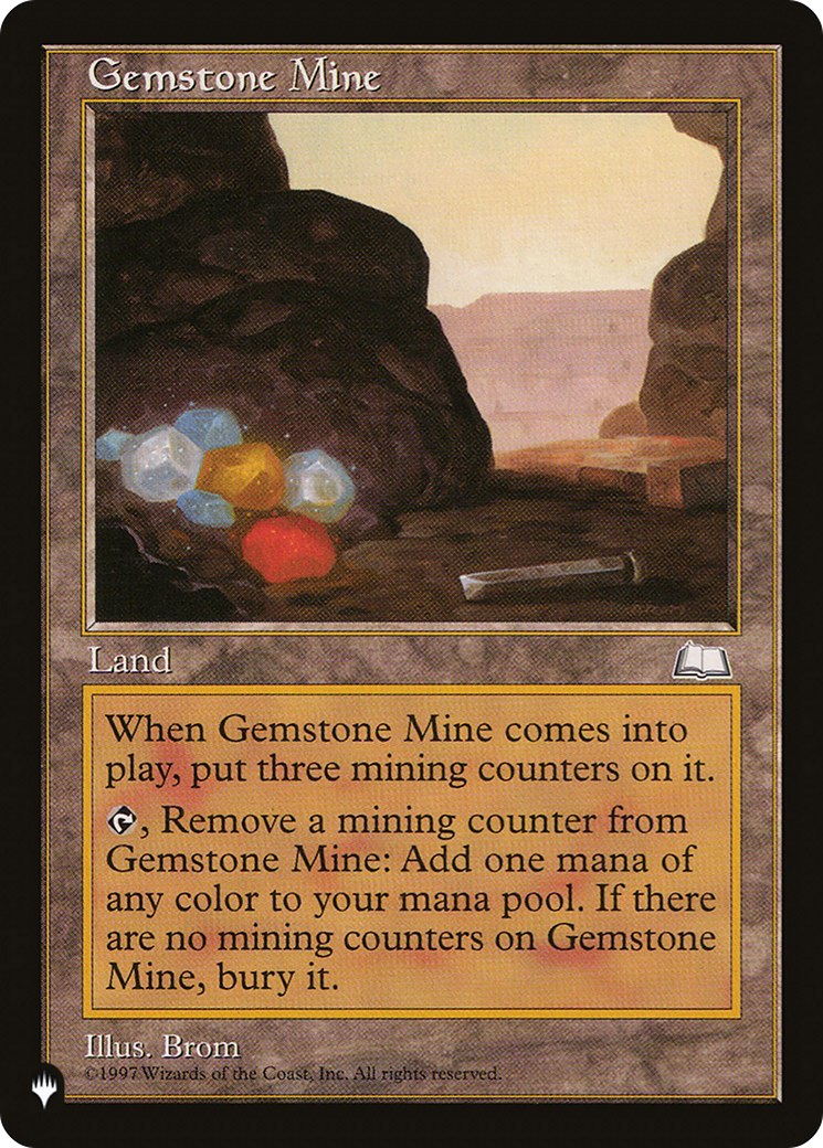 Gemstone Mine (WTH) [The List] | Exor Games Summserside