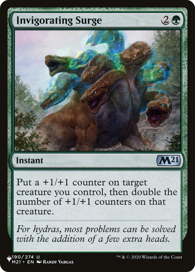 Invigorating Surge [The List] | Exor Games Summserside