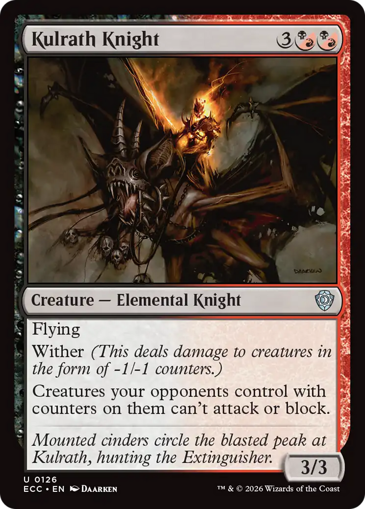 Kulrath Knight [Lorwyn Eclipsed Commander] | Exor Games Summserside