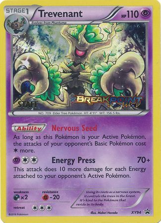 Trevenant (XY94) (Staff) [XY: Black Star Promos] | Exor Games Summserside