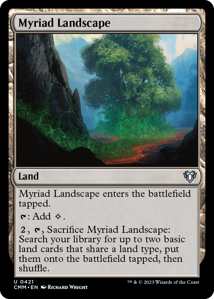 Myriad Landscape [Commander Masters] | Exor Games Summserside