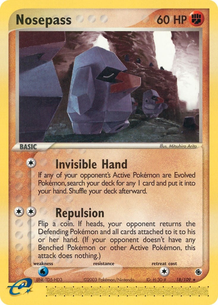 Nosepass (18/109) [EX: Ruby & Sapphire] | Exor Games Summserside