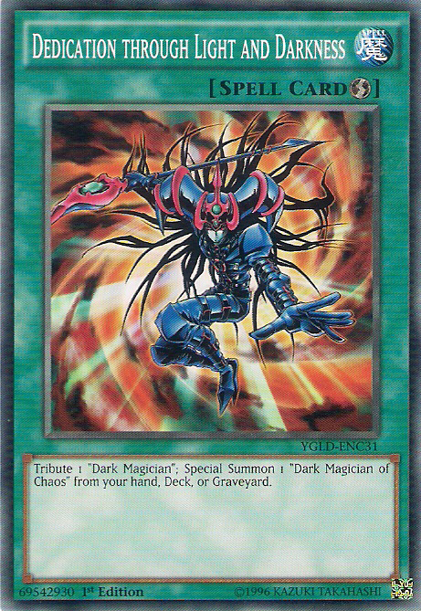 Dedication through Light and Darkness [YGLD-ENC31] Common | Exor Games Summserside