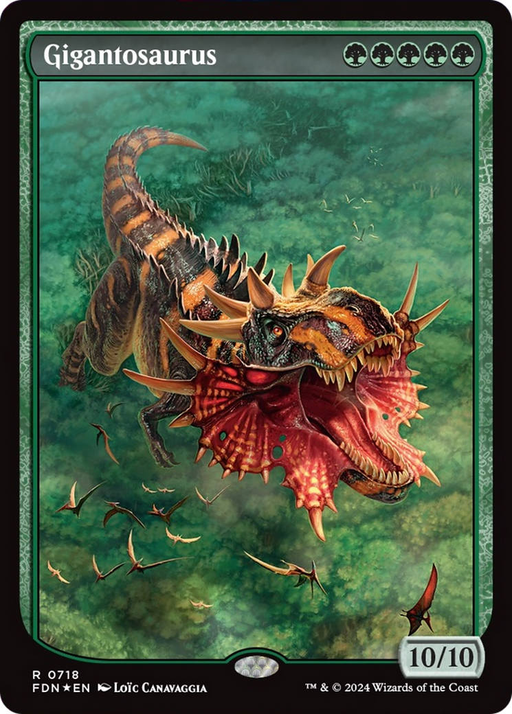 Gigantosaurus (Full Art) [Foundations] | Exor Games Summserside