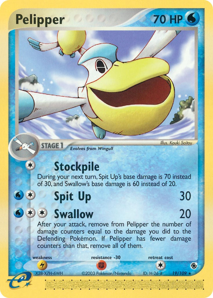 Pelipper (19/109) [EX: Ruby & Sapphire] | Exor Games Summserside